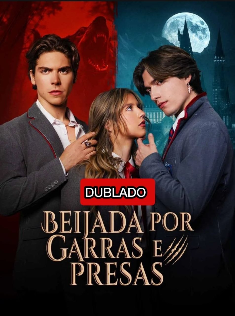 🔥 BEIJADA POR GARRAS E PRESAS