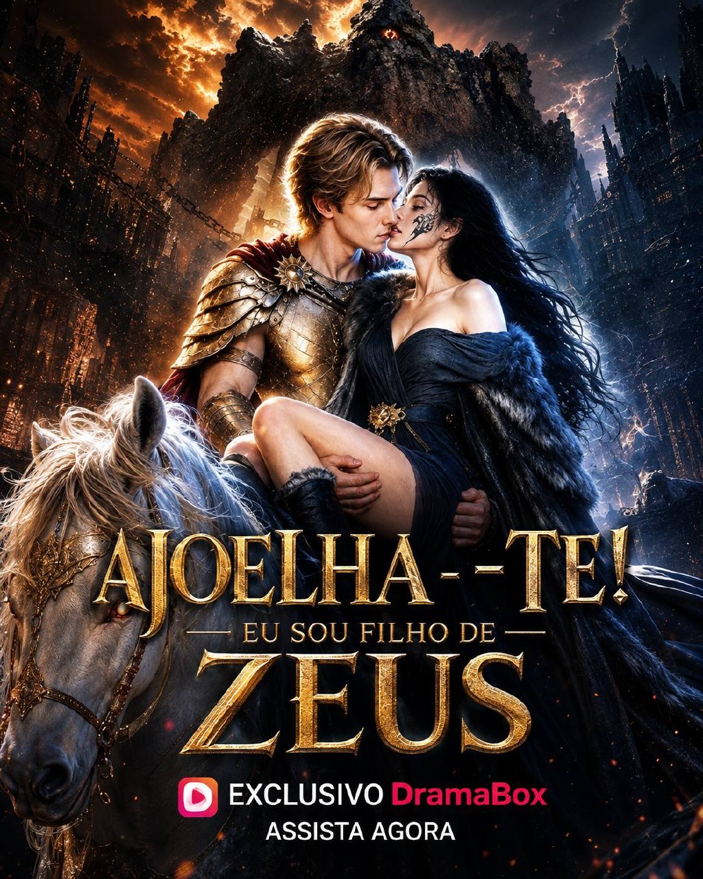 ☄️ | AJOELHE-SE! EU SOU FILHO DE ZEUS