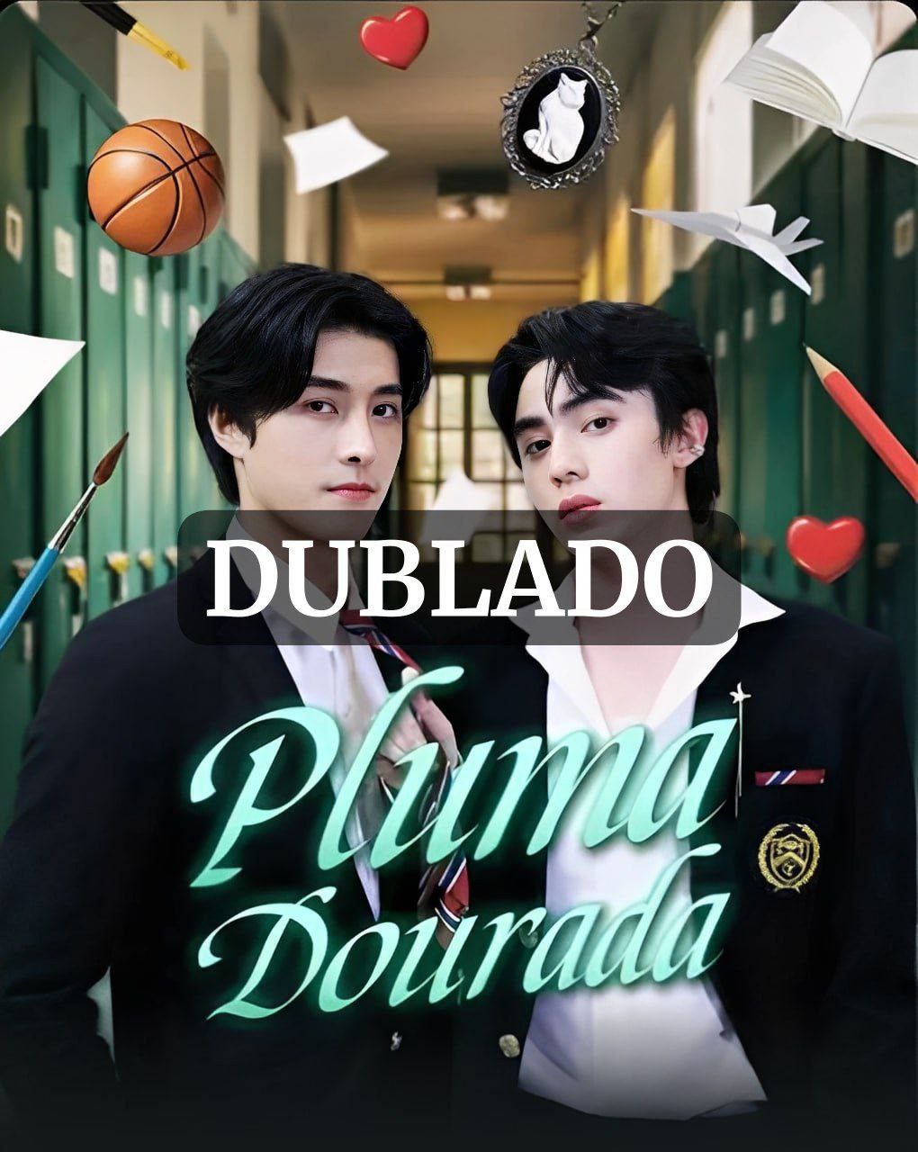 🔥 | PLUMA DOURADA