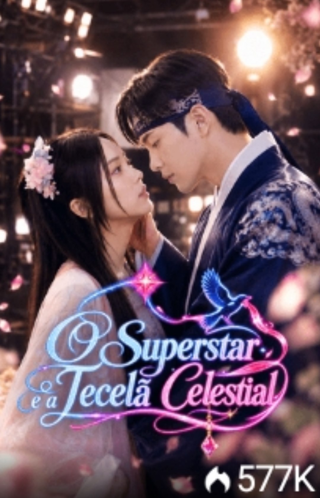 ✨ | O SUPERSTAR E A TECELÃ CELESTIAL