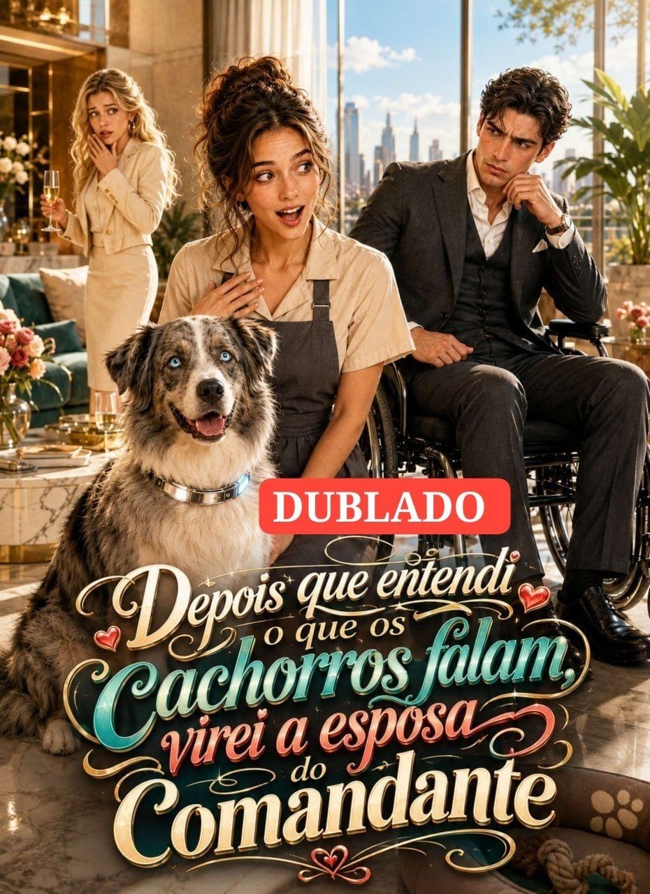 ✨ | DEPOIS QUE ENTENDI O QUE OS CACHORROS FALAM, VIREI A ESPOSA DO COMANDANTE