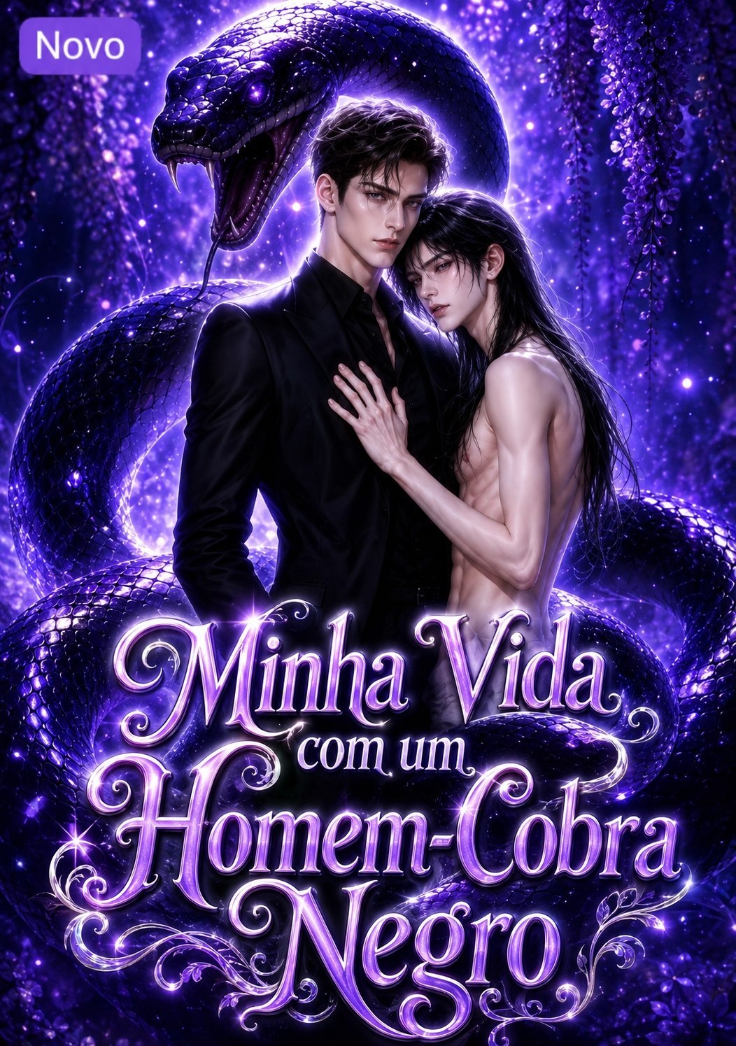 ☄️ | MINHA VIDA COM UM HOMEM COBRA NEGRO