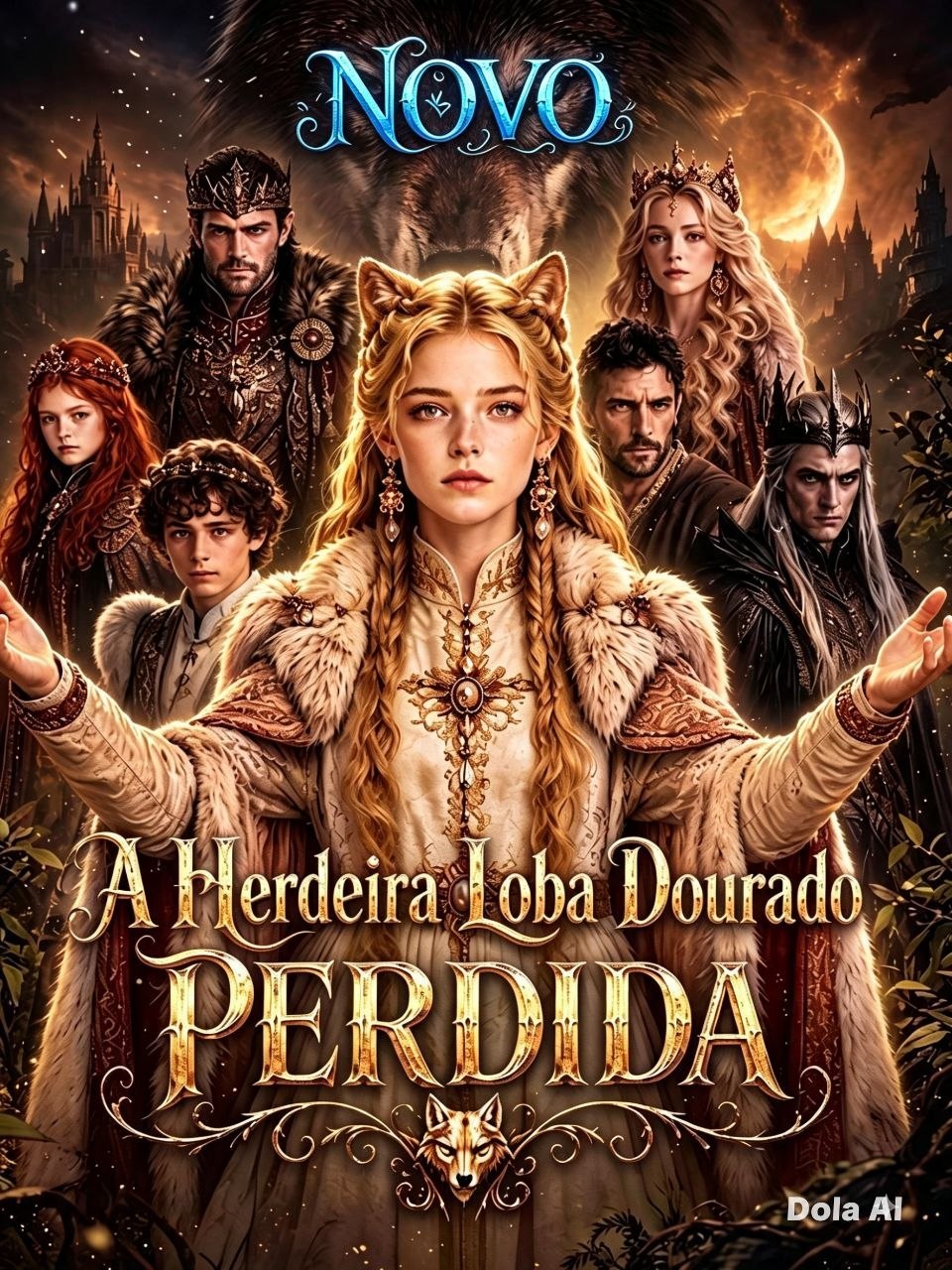 ✨ | A HERDEIRA LOBA DOURADO PERDIDA