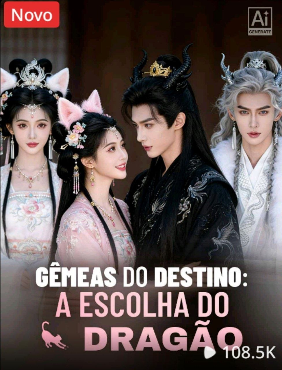 ✍️ | GÊMEAS DO DESTINO: A ESCOLHA DO DRAGÃO