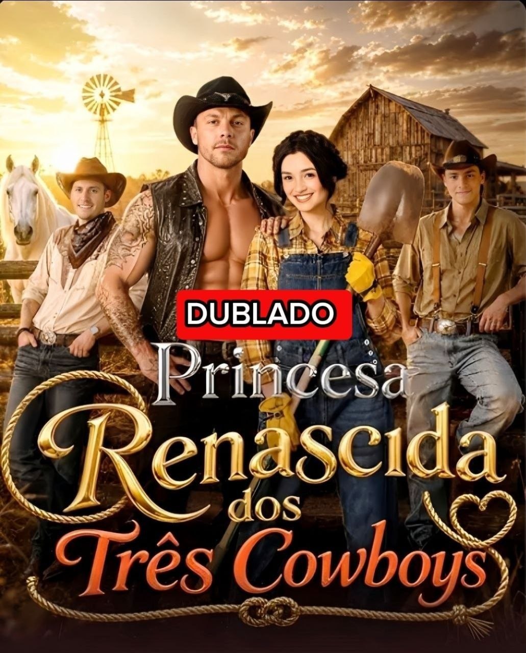 🤠 | PRINCESA RENASCIDA DOS TRÊS COWBOYS