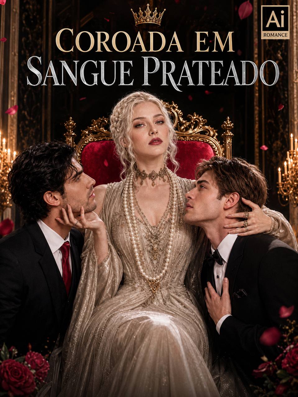 ✨ |   COROADA EM SANGUE PRATEADO
