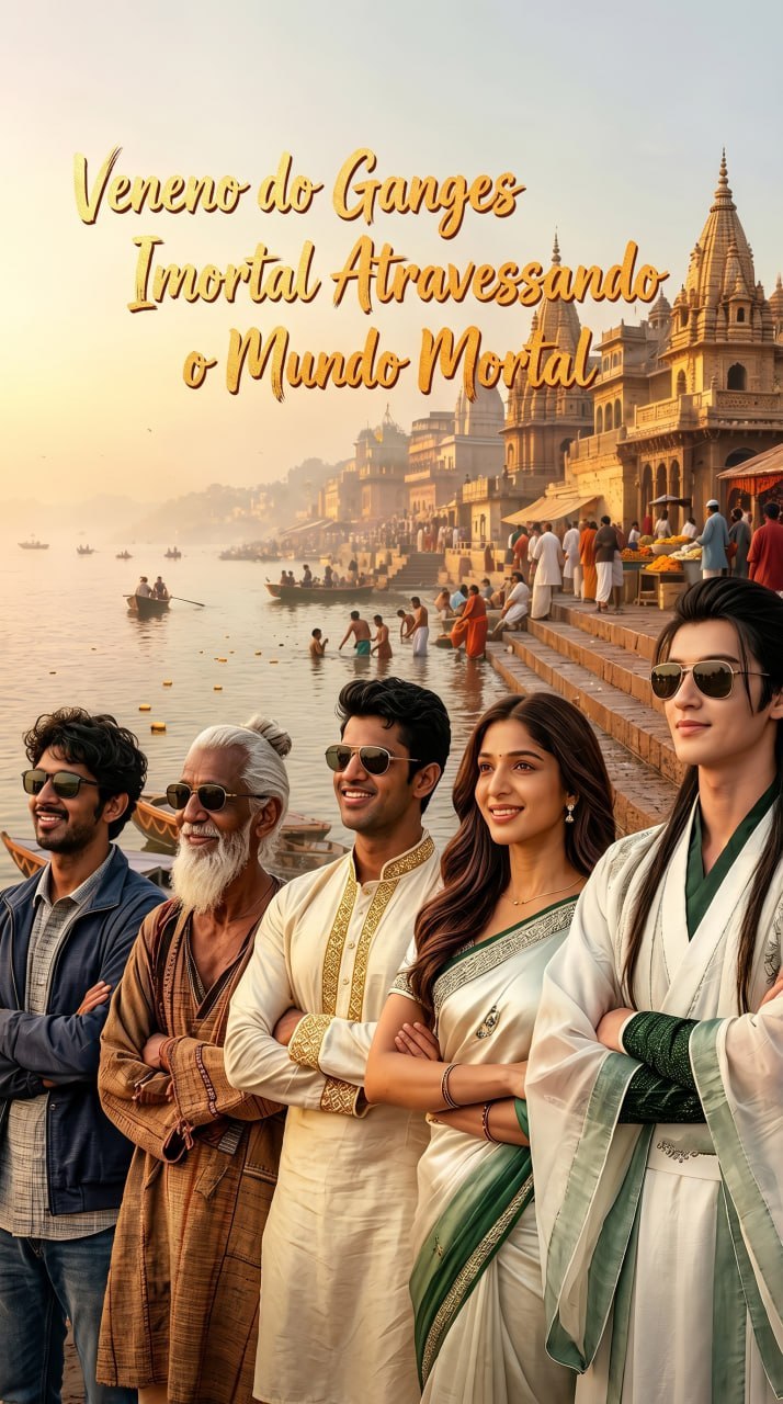 ✨ | VENENO DO GANGES IMORTAL ATRAVESSANDO O MUNDO MORTAL