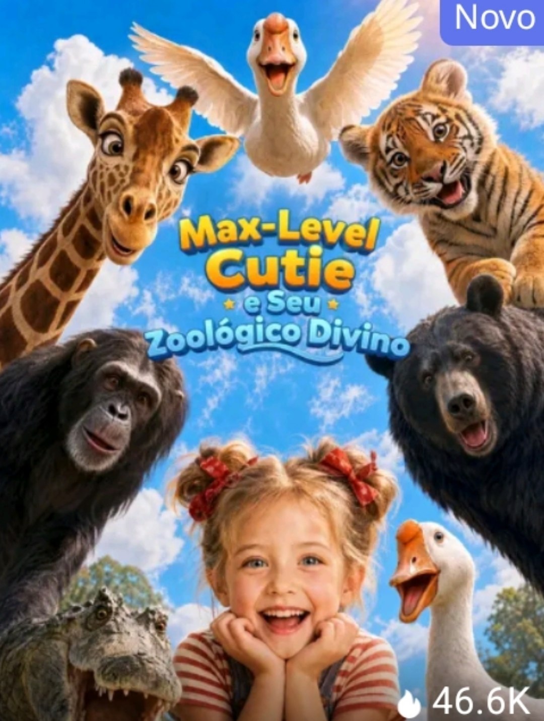 ✨ |  MAX-LEVEL CUTIE E SEU ZOOLÓGICO DIVINO