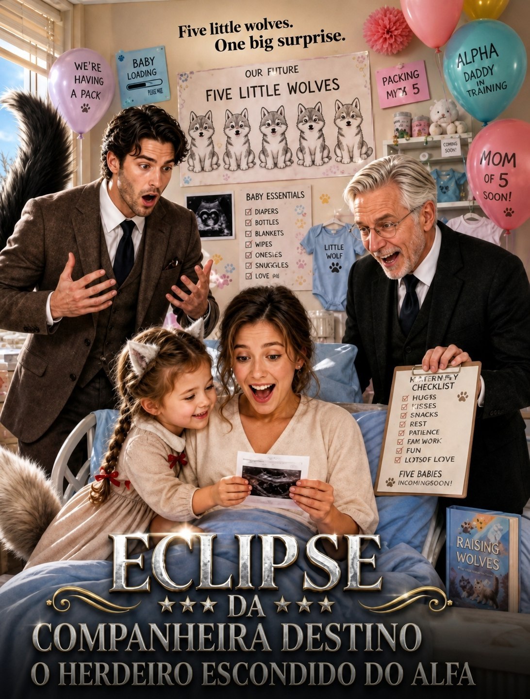✨ | ECLIPSE DA COMPANHEIRA DESTINO O HERDEIRO ESCONDINDO DO ALFA