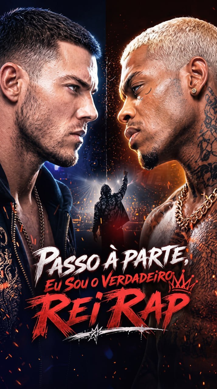 ☄️ | PASSO À PARTE, EU SOU O VERDADEIRO REI RAP