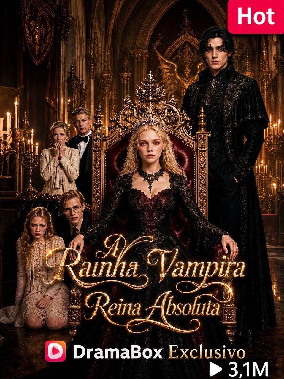 ☺️ | A RAINHA VAMPIRA REINA ABSOLUTA