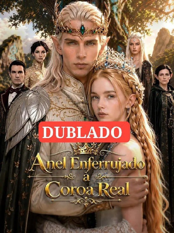 ✨ | ANEL ENFERRUJADO À COROA REAL