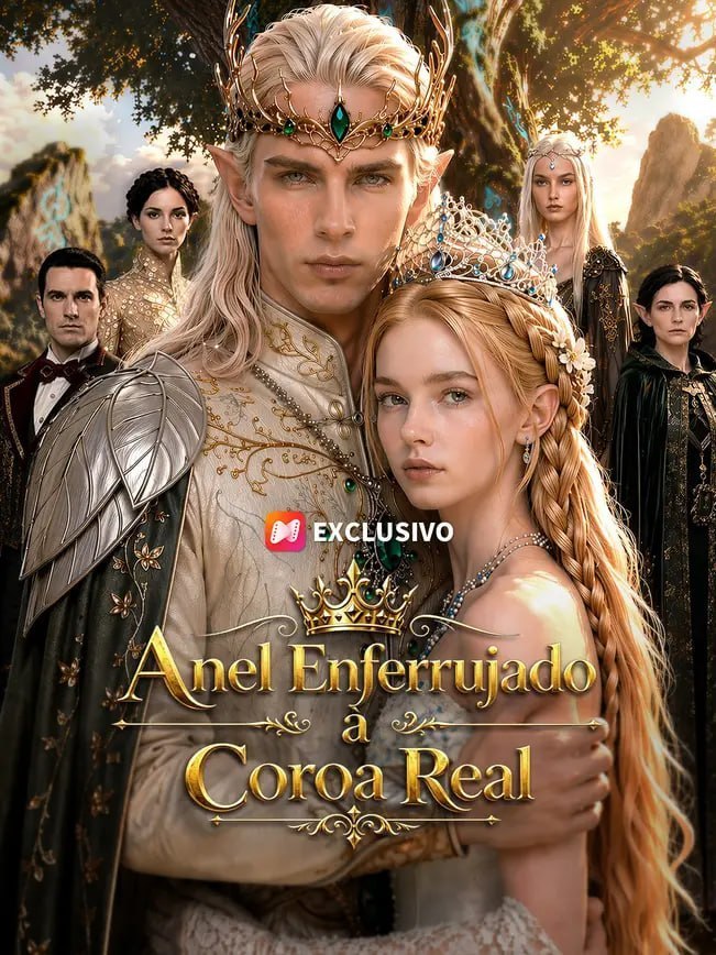✨ | ANEL ENFERRUJADO À COROA REAL