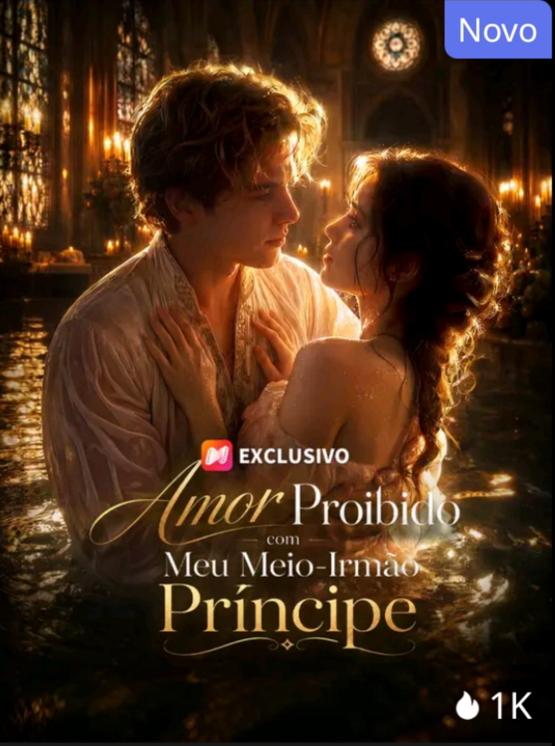 ✨ | AMOR PROIBIDO COM MEU MEIO-IRMÃO PRÍNCIPE