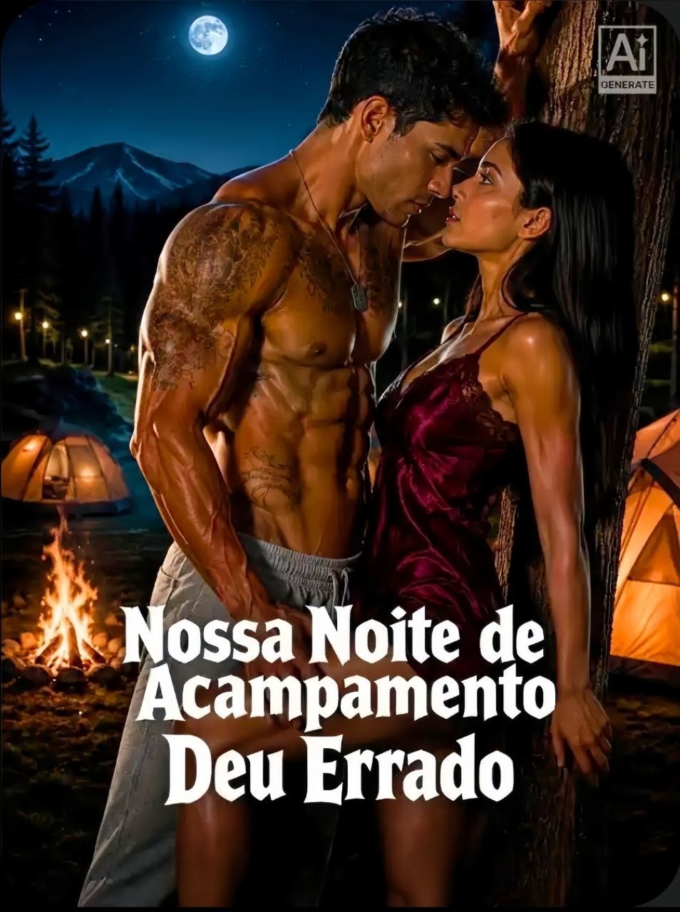 ✨ | NOSSA NOITE DE ACAMPAMENTO DEU ERRADO