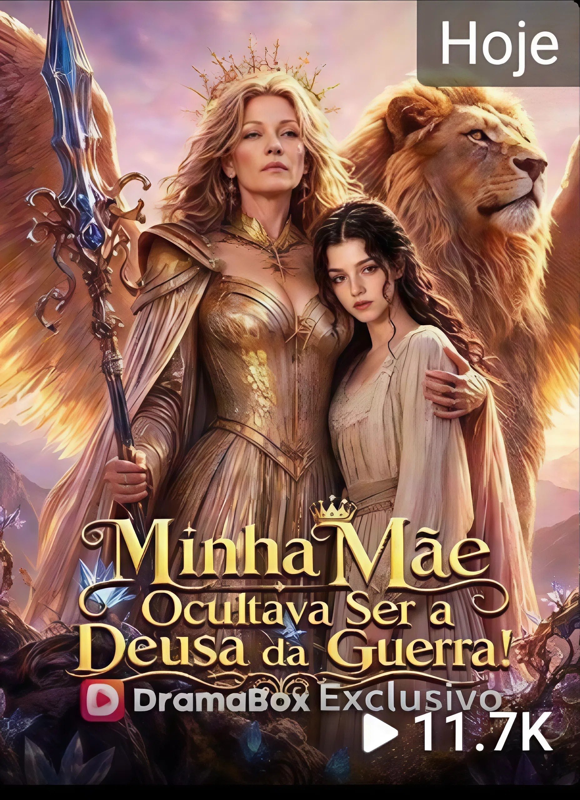 ☄️ |   MINHA MÃE OCULTAVA SER A DEUSA DA GUERRA