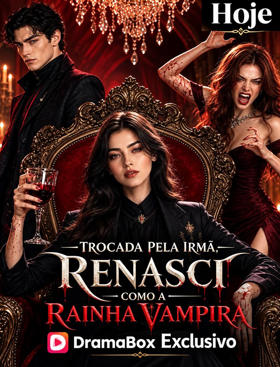 ✨ | TROCADA PELA IRMÃ, RENASCI COMO A RAINHA VAMPIRA