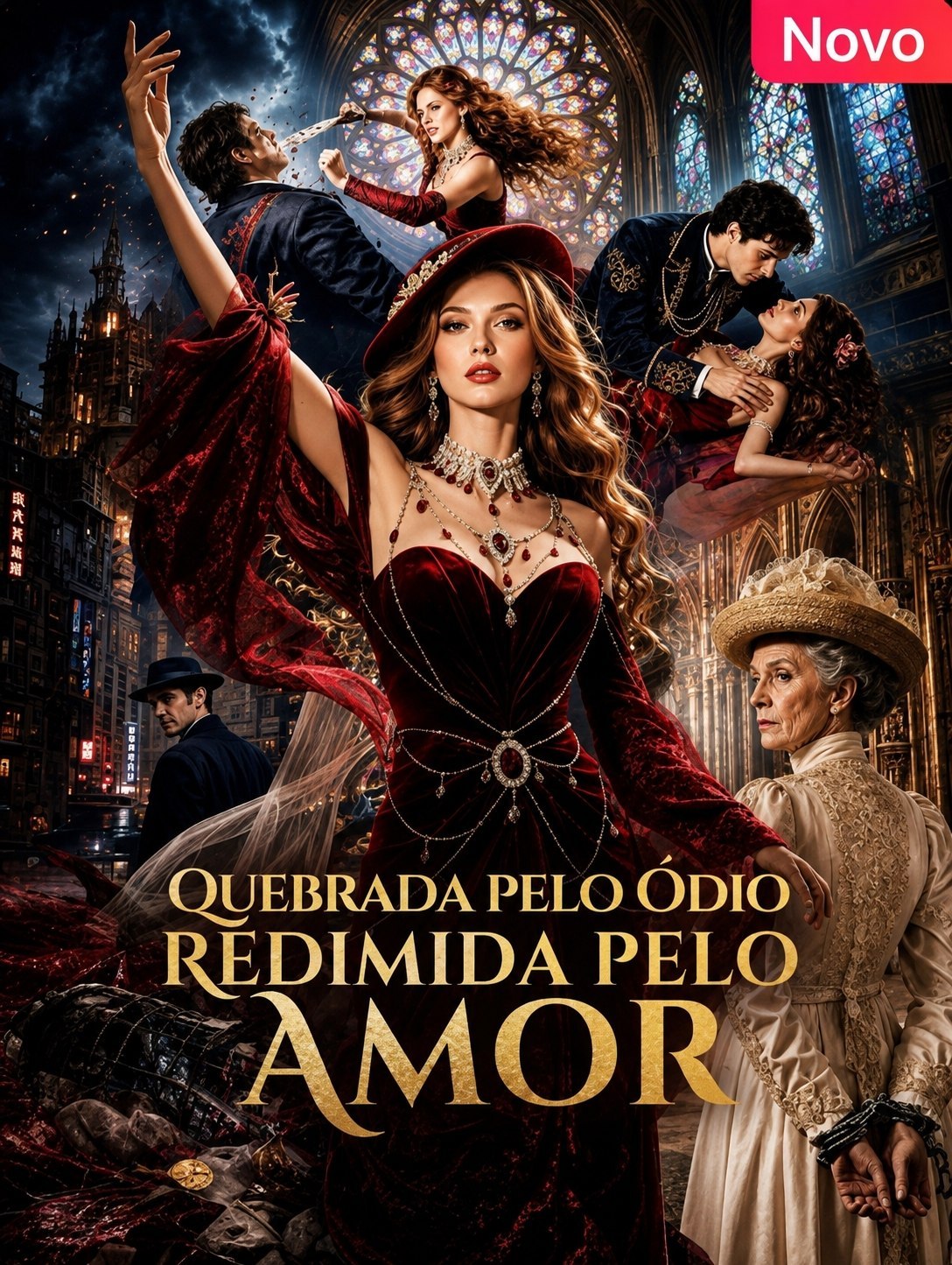 ☄️ | QUEBRADA PELO ÓDIO REDIMIDA PELO AMOR