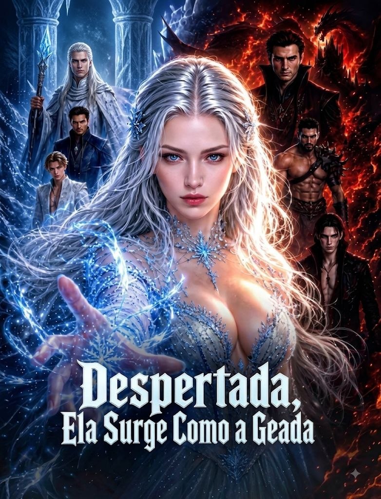 ✨ |  DESPERTADA, ELA SURGE COMO A GEADA