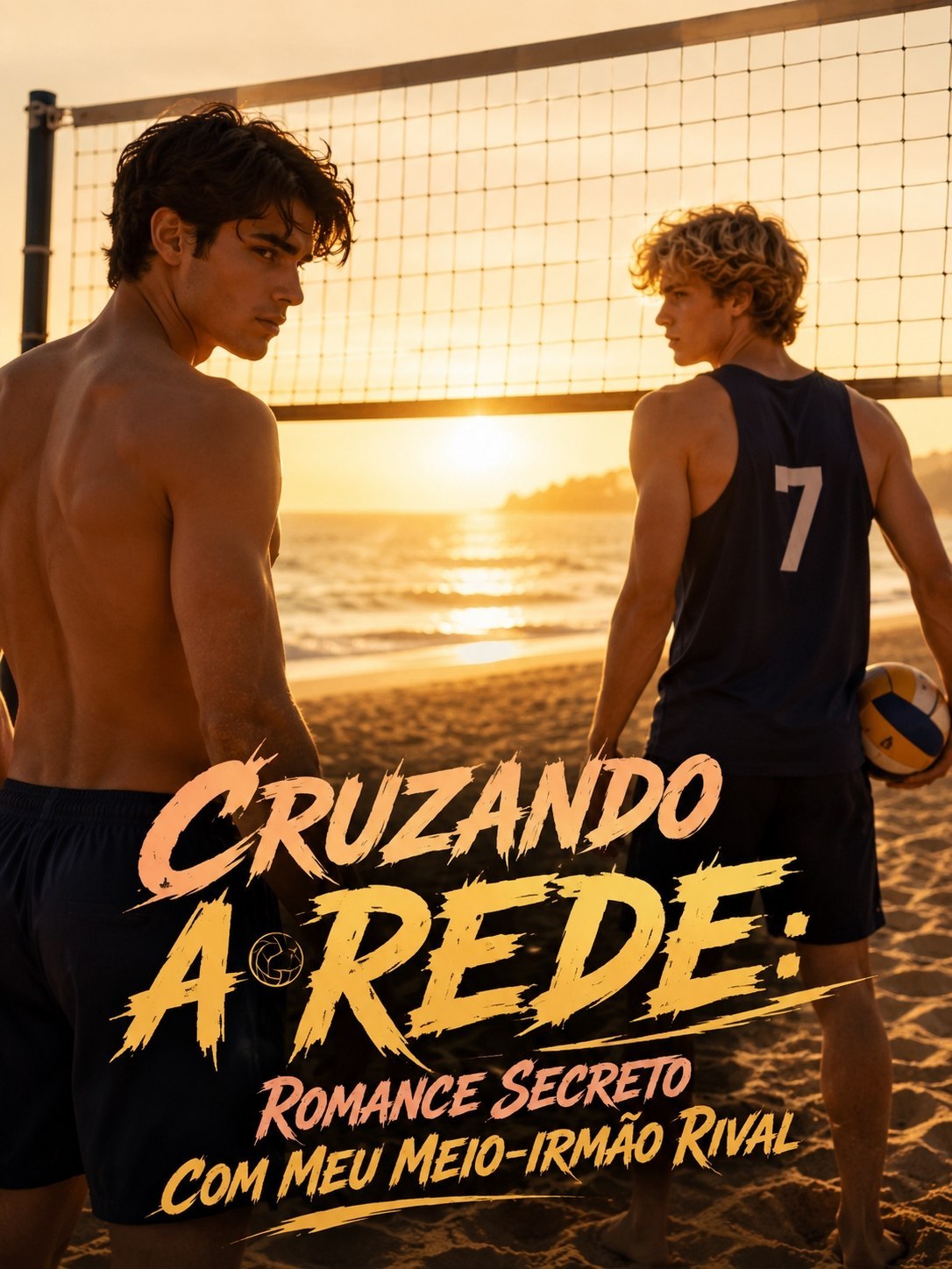 ❤️ | CRUZANDO A REDE: ROMANCE SECRETO COM MEU MEIO IRMÃO RIVAL