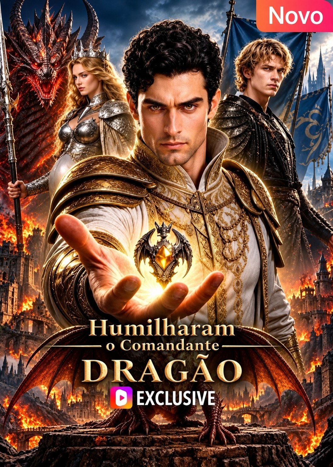 ✨ |  HUMILHARAM O COMANDANTE DRAGÃO