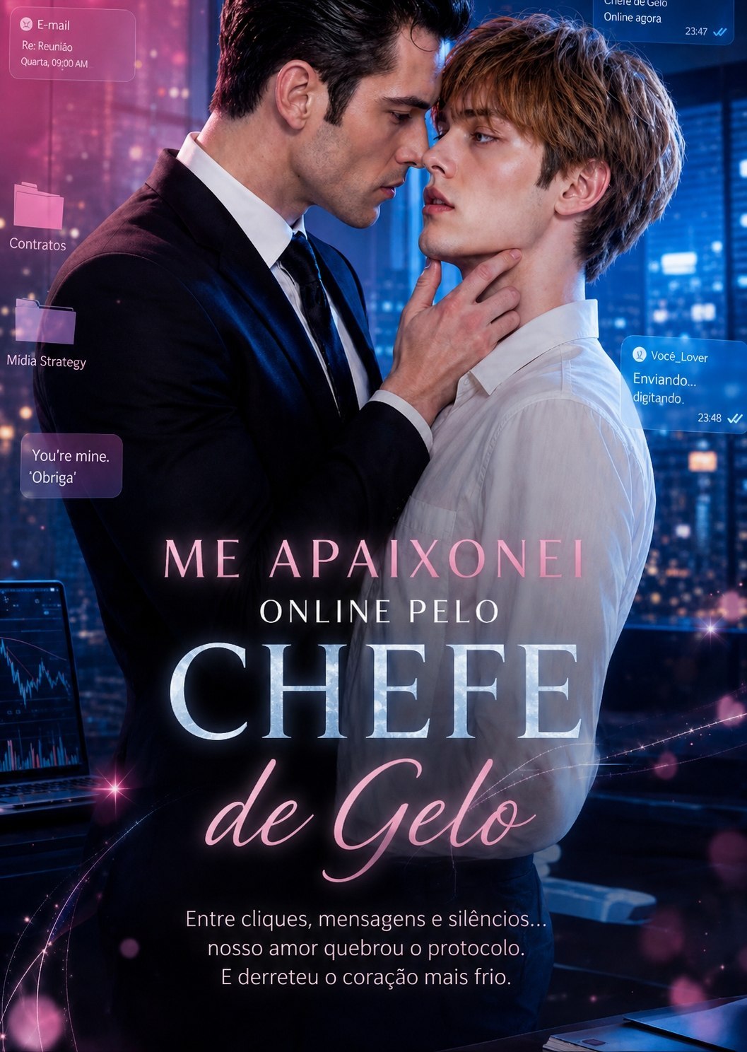 🌈 | ME APAIXONEI ONLINE PELO CHEFE DE GELO