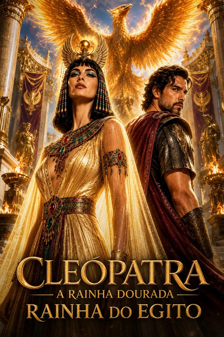 ✨ | CLEÓPATRA: A RAINHA DOURADA RAINHA DO EGITO