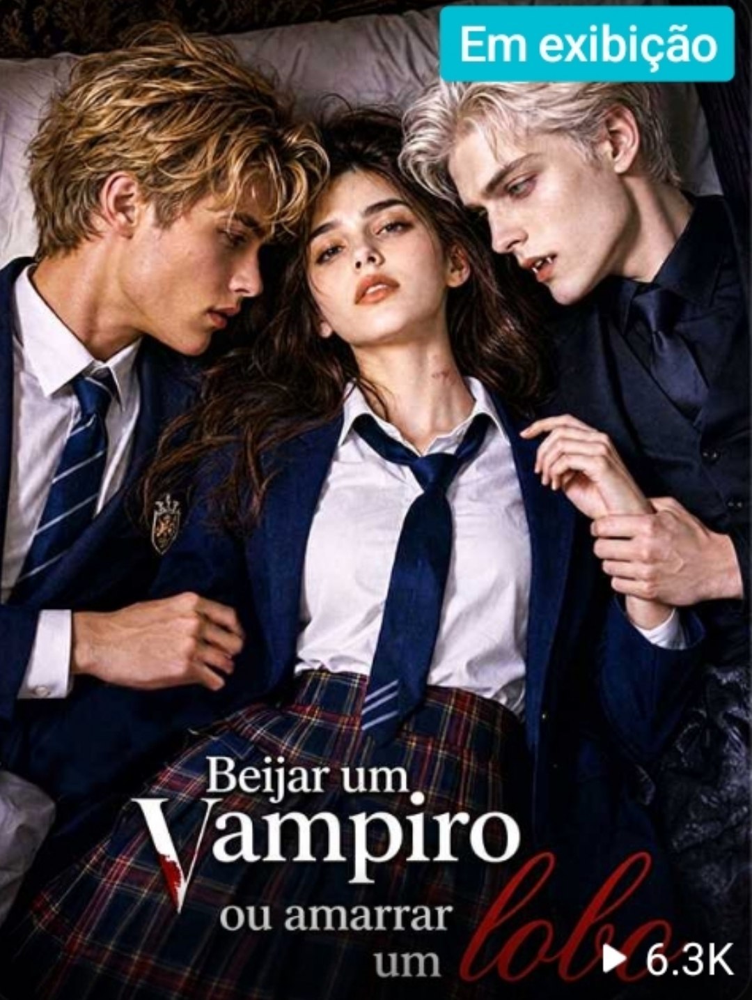 ✨ |  BEIJAR UM VAMPIRO OU AMARRAR  UM LOBO