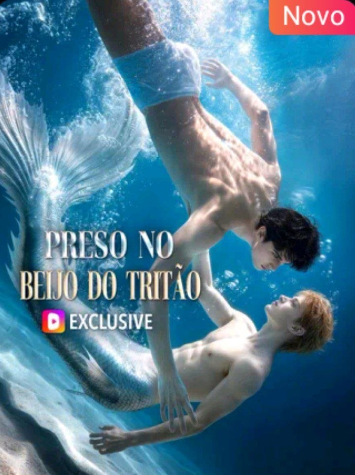 💙 | PRESO NO BEIJO DO TRITÃO (BL)