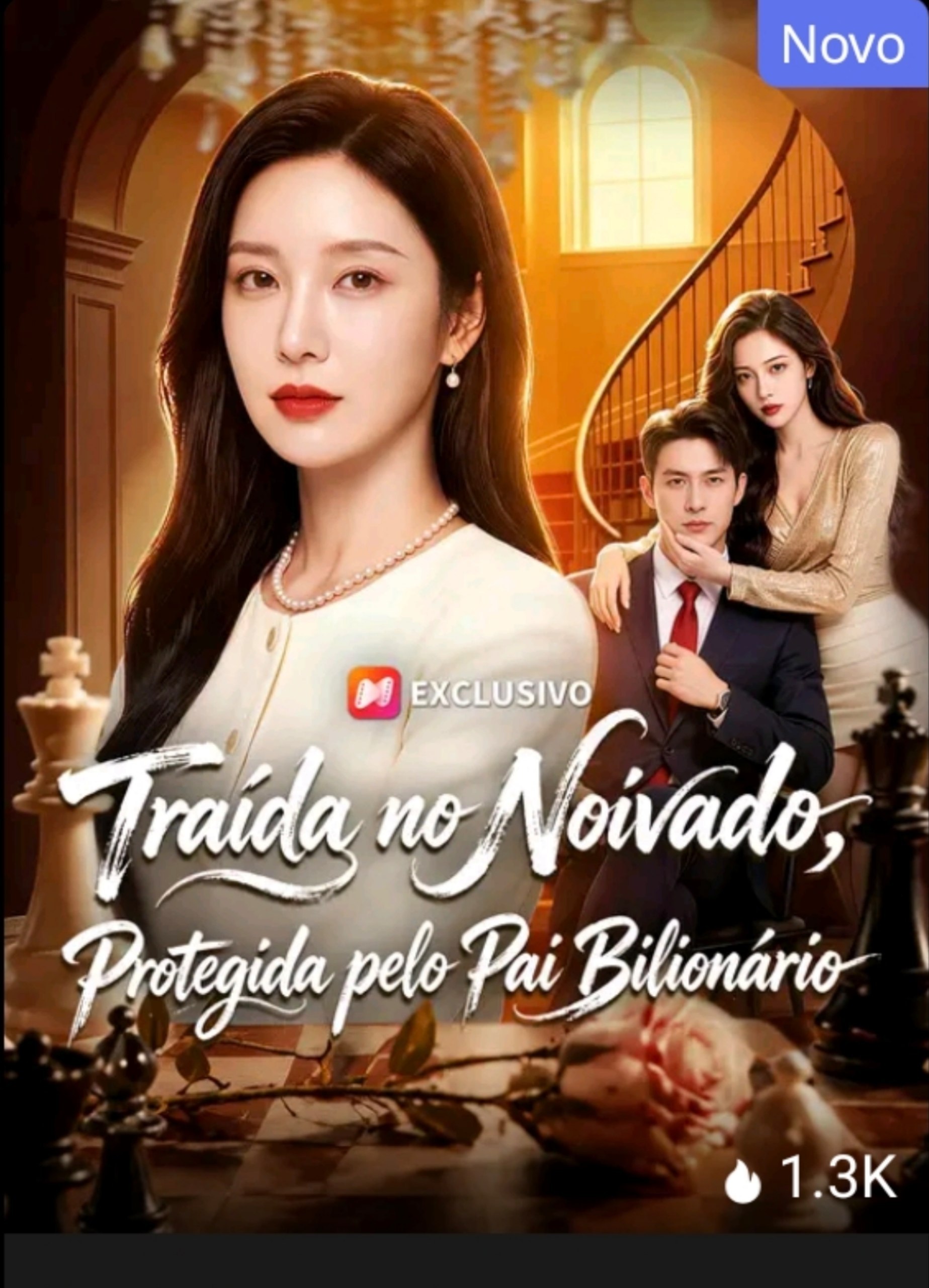 ✨ | TRAÍDA NO NOIVADO, PROTEGIDA PELO PAI BILIONÁRIO