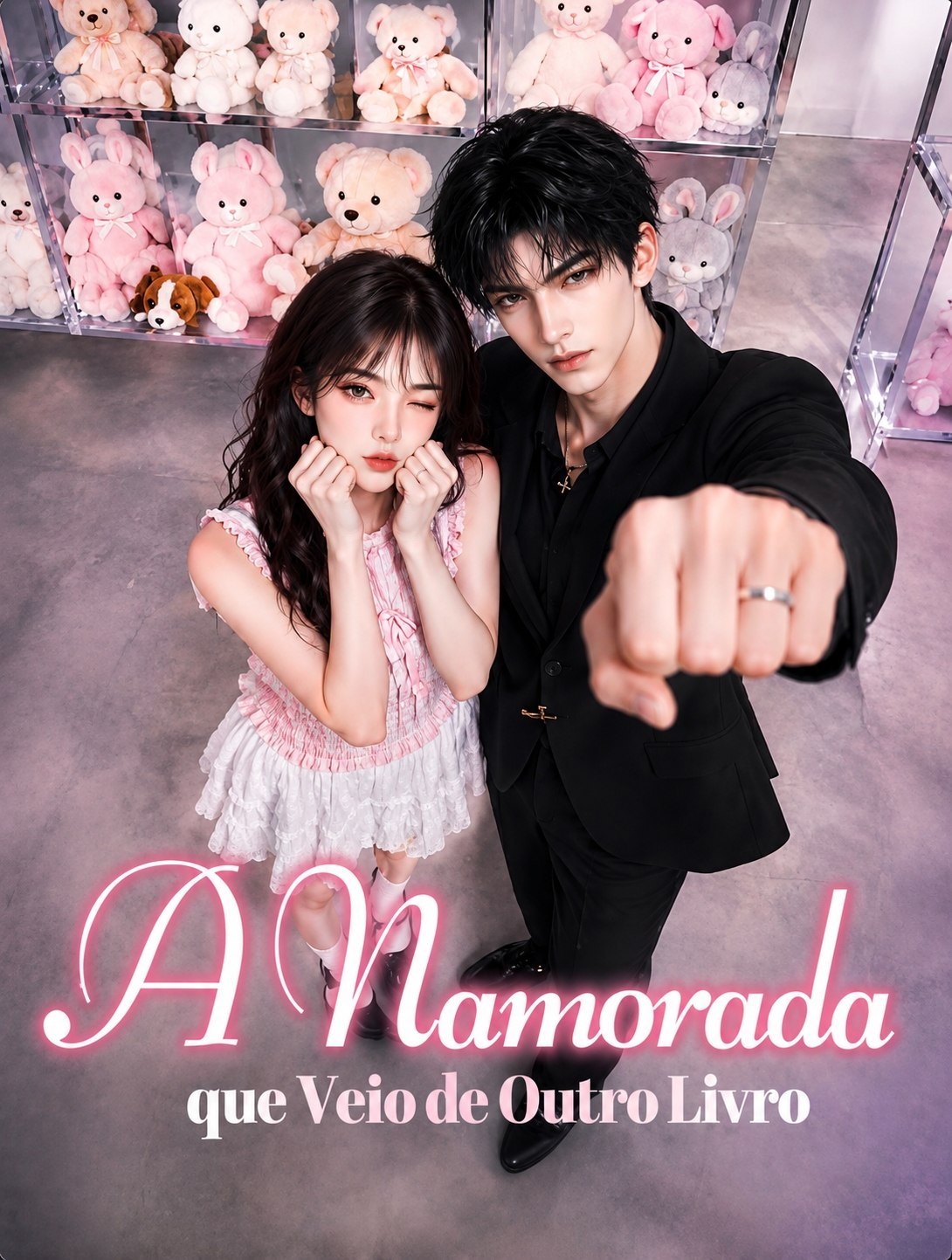 ☄️ |  A NAMORADA QUE VEIO DE OUTRO LIVRO