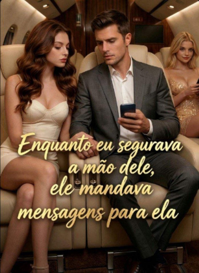✨ | ENQUANTO EU SEGURAVA A MÃO DELE, ELE MANDAVA MENSAGENS PARA ELA