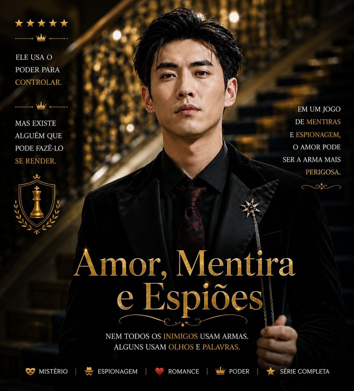 ✨ | AMOR, MENTIRA E ESPIÕES