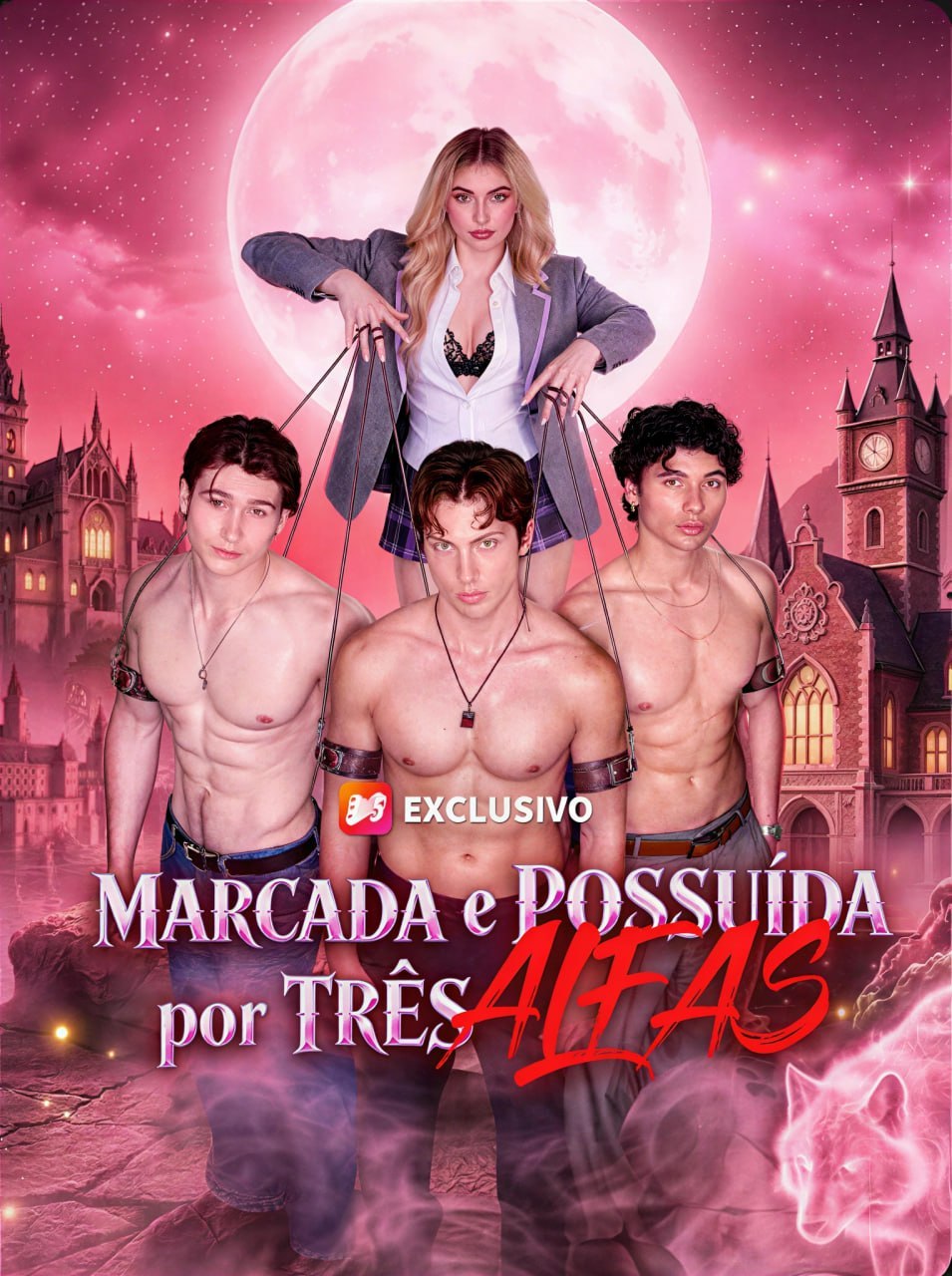 🎭 | MARCADA E POSSUÍDA POR TRÊS ALFAS